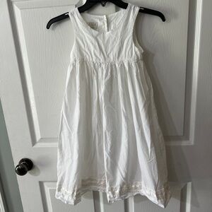 Strasburg Bella Luna White Dress with Lace Detail